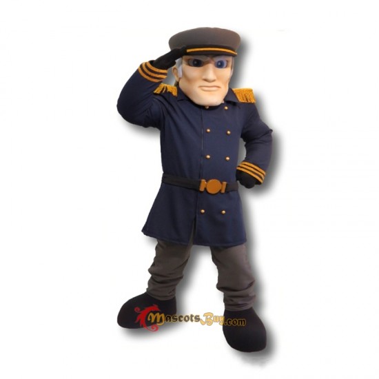 Admiral Dave Mascot Costume Cosplay