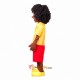 Afro Boy Mascot Costume Cosplay