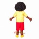 Afro Boy Mascot Costume Cosplay