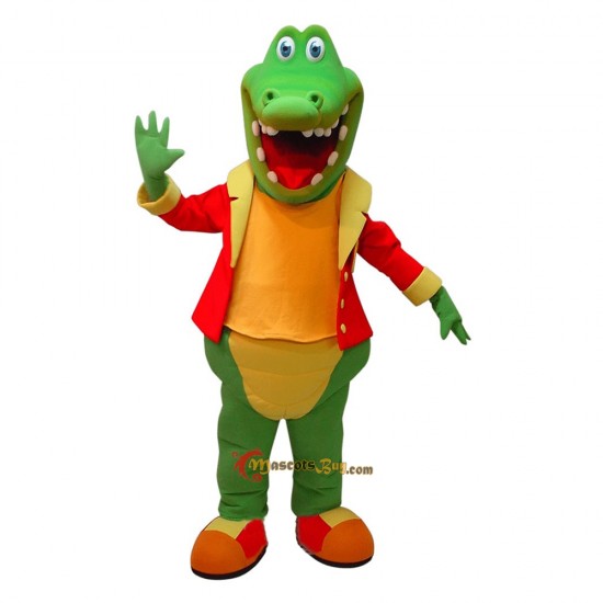 Alligator Mascot Costume Cosplay