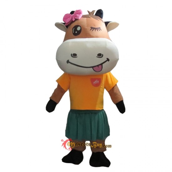 Animal Cow Mascot Costume Cosplay