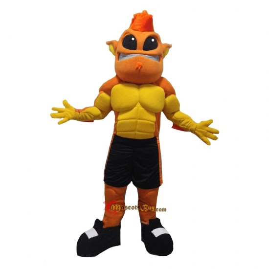 Athleticos Estrategia Alien Mascot Costume Cosplay