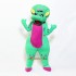 Baby Bop Green Dinosaur Barney Mascot Costume Cosplay