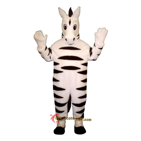 Baby Zebra Mascot Costume Cosplay