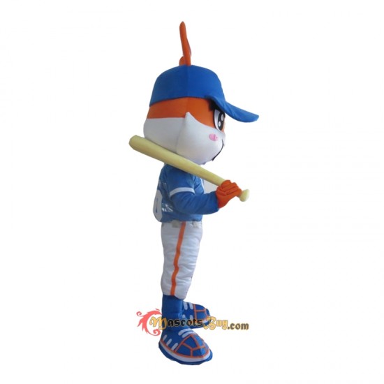 Baseball Rabbit Mascot Costume Cosplay