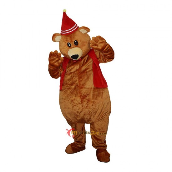 Bear Brown Mascot Costume Cosplay