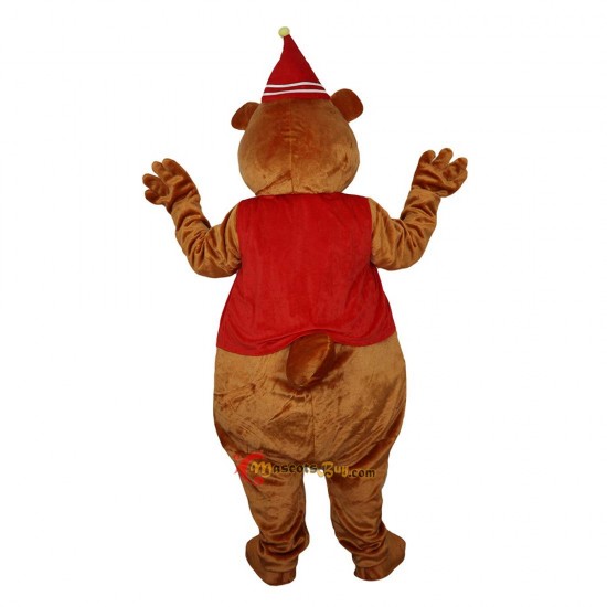 Bear Brown Mascot Costume Cosplay