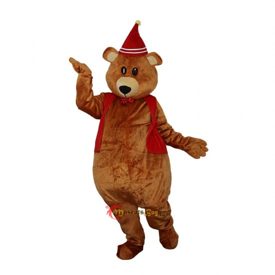 Bear Brown Mascot Costume Cosplay