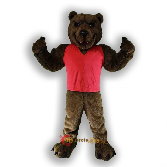 Belton Bear Mascot Costume Cosplay
