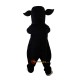 Black and White Cow Mascot Costume Cosplay