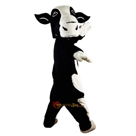 Black and White Cow Mascot Costume Cosplay