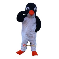Black and White Penguin Mascot Costume Cosplay