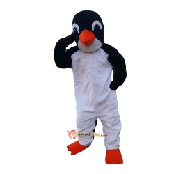 Black and White Penguin Mascot Costume Cosplay