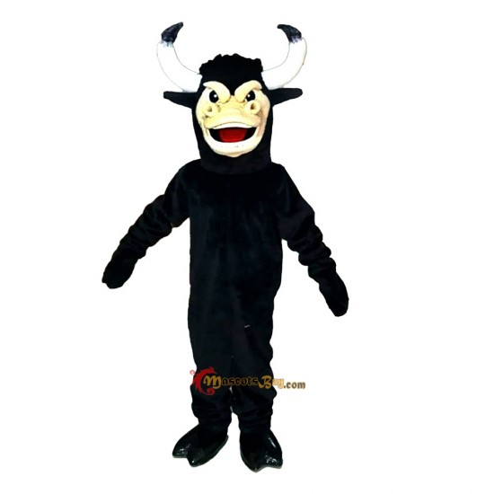 Black Cow Mascot Costume Cosplay