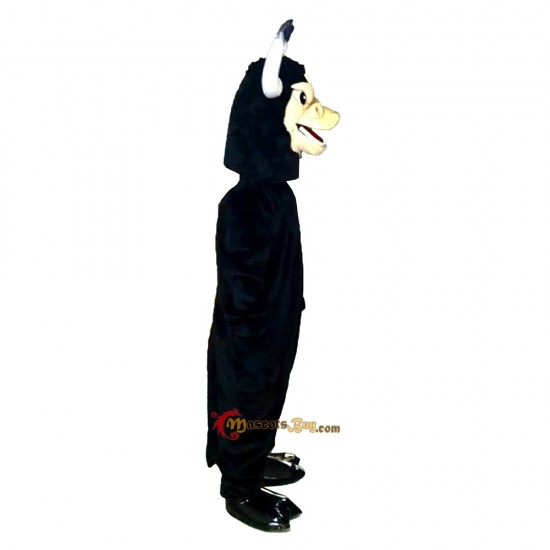 Black Cow Mascot Costume Cosplay