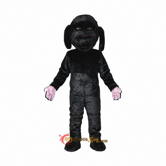 Black Dog Mascot Costume Cosplay