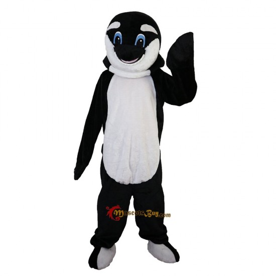 Black Dolphin Mascot Costume Cosplay