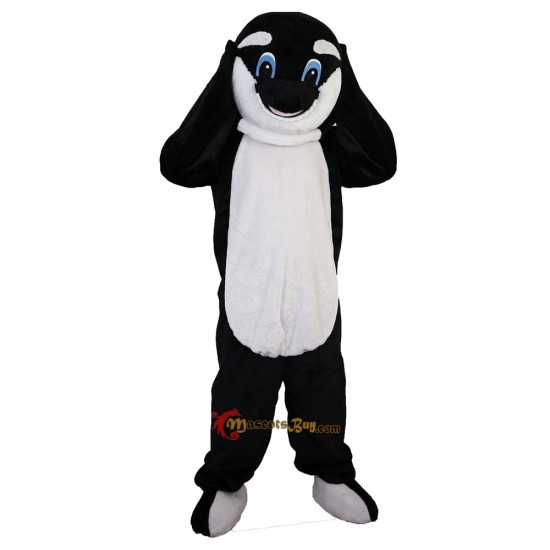 Black Dolphin Mascot Costume Cosplay