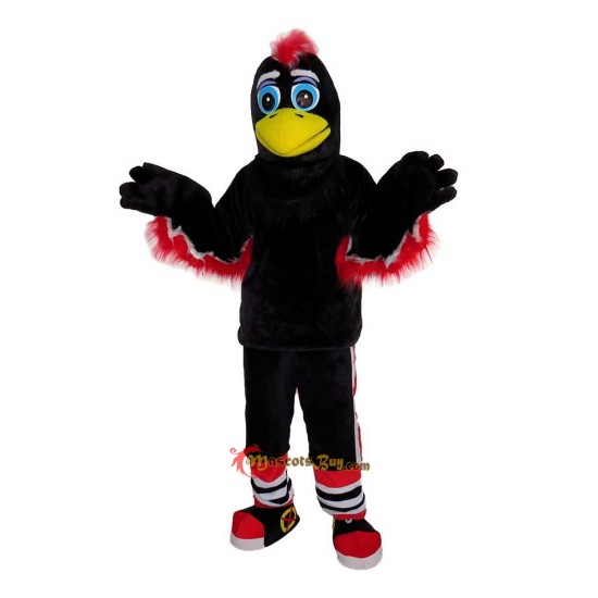 Black Eagle Mascot Costume Cosplay