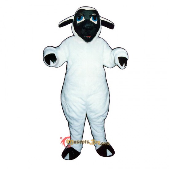 Black Faced Sheep Mascot Costume Cosplay