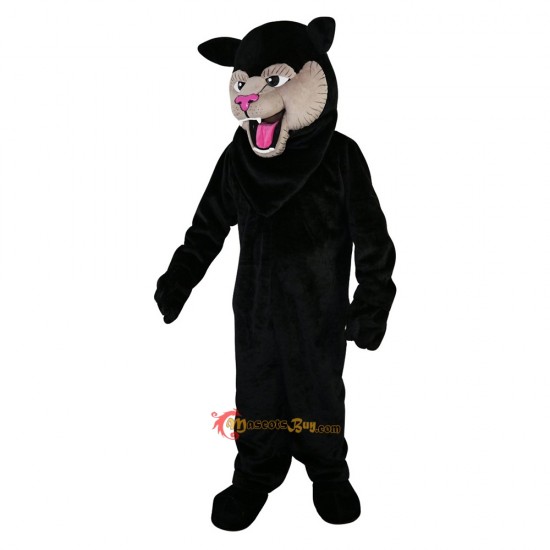 Black Felis Silvestris Cat Mascot Costume Cosplay