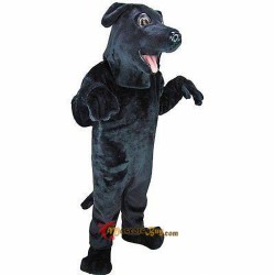 Black Lab Dog Mascot Costume Cosplay