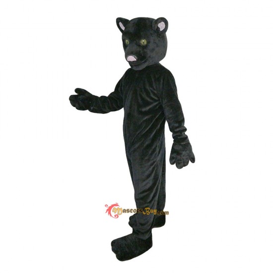 Black Leopard Panther Mascot Costume Cosplay