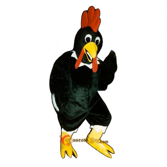 Black Rooster Mascot Costume Cosplay