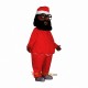 Black Santa Mascot Costume Cosplay