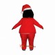 Black Santa Mascot Costume Cosplay