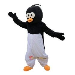 Black White Crow Mascot Costume Cosplay
