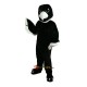 Black White Eagle Mascot Costume Cosplay
