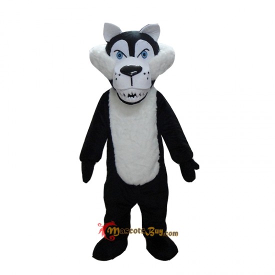 Black Wolf Mascot Costume Cosplay