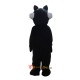 Black Wolf Mascot Costume Cosplay