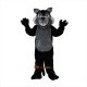 Black Wolf Cartoon Animal Mascot Costume Cosplay