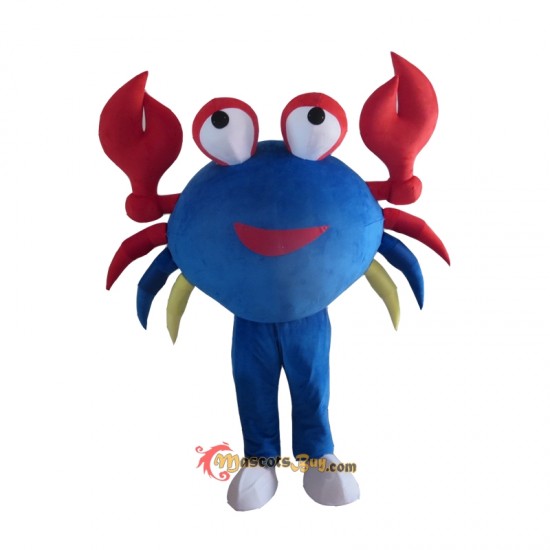 Blue Big Crab Character Mascot Costume Cosplay