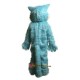 Blue big mouth Wolf Mascot Costume Cosplay
