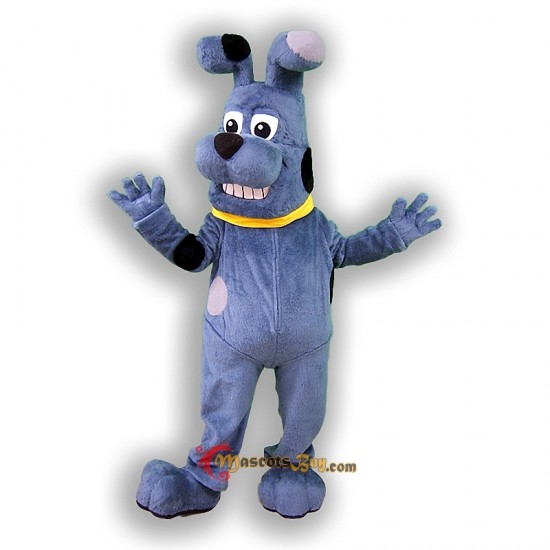 Blue Dog Mascot Costume Cosplay