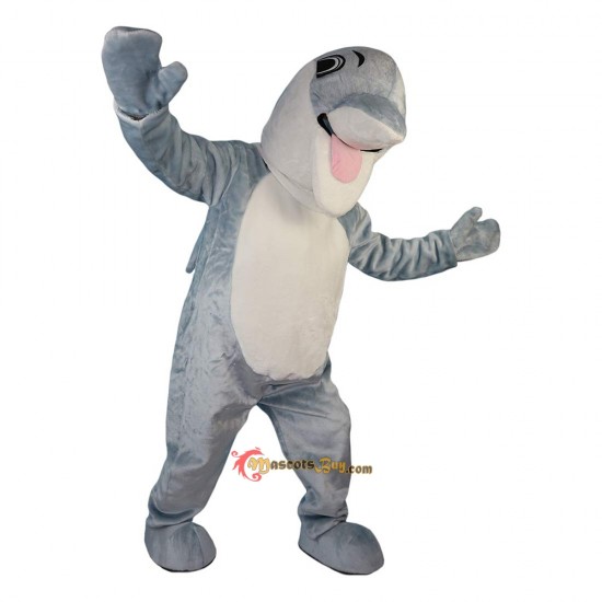 Blue Dolphin Mascot Costume Cosplay