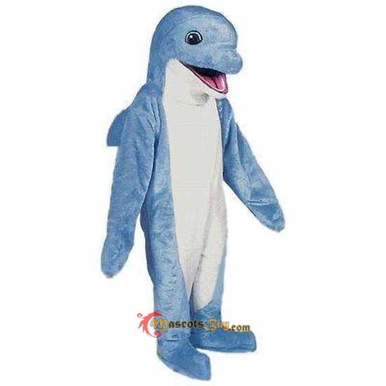 Blue Dolphin Mascot Costume Cosplay