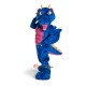 Blue Dragon Charming Mascot Costume Cosplay