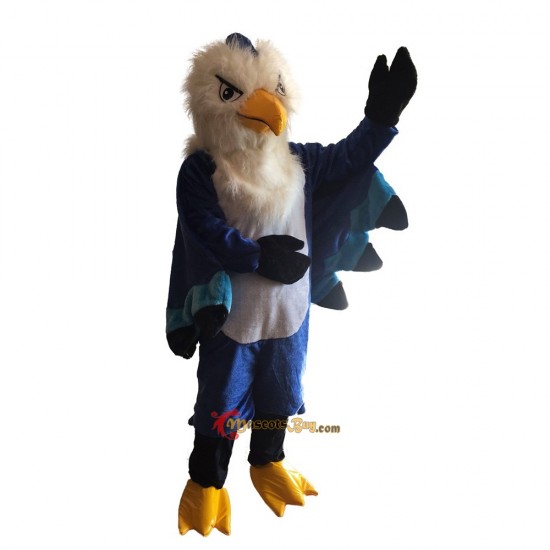 Blue Eagle Mascot Costume Cosplay