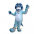 Blue Happy Lion Mascot Costume Cosplay
