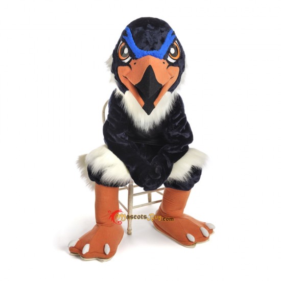 Blue Hawk Mascot Costume Cosplay