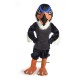 Blue Hawk Mascot Costume Cosplay