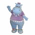Blue Hippo Mascot Costume Cosplay