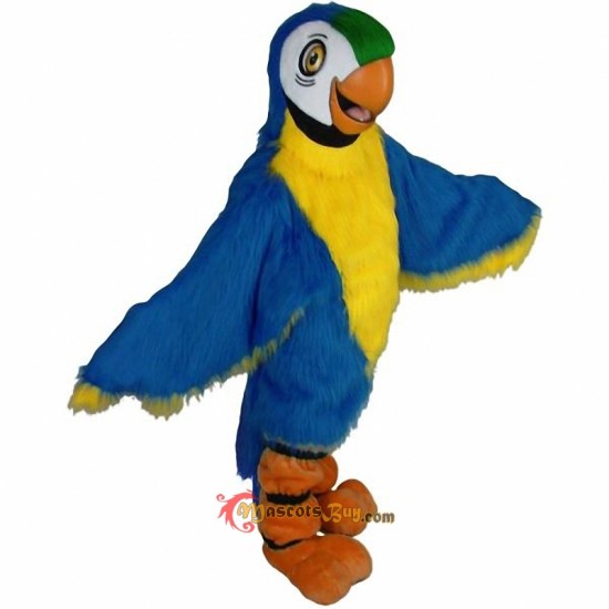 Blue Macaw Mascot Costume Cosplay