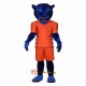 Blue Panther Mascot Costume Cosplay