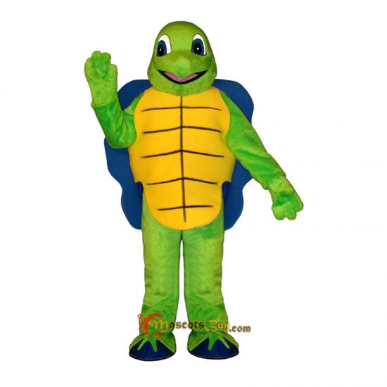 Blue Shell Turtle Mascot Costume Cosplay