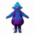Blue Troll Mascot Costume Cosplay